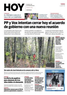 SIN RASTRO DE JOSÉ ANTONIO EN LA COMARCA DE LA VERA