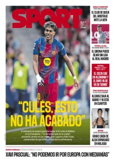 “CULÉS, ESTO NO HA ACABADO”