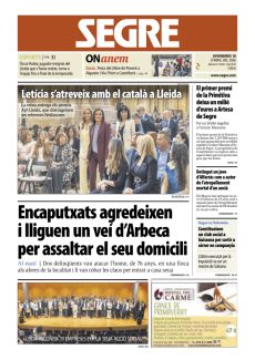 LETÍCIA S’ATREVEIX AMB EL CATALÀ A LLEIDA